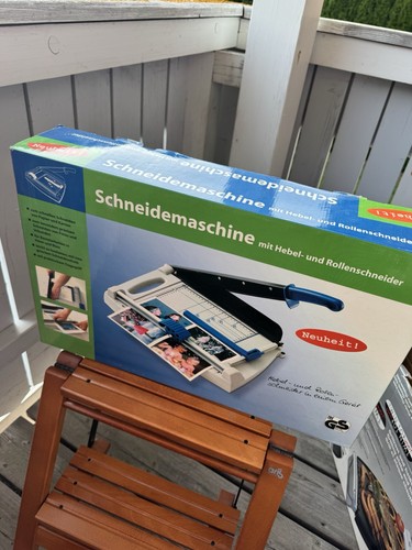 Schneidemaschine mit hebel - mit, hebel-